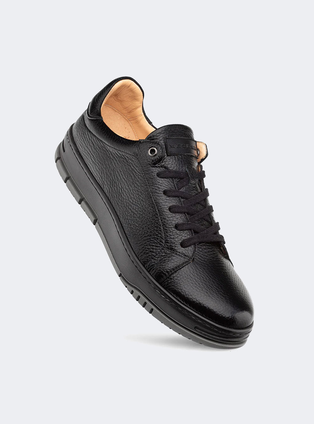 Mezlan Grazia Deerskin Street Sneaker - Black
