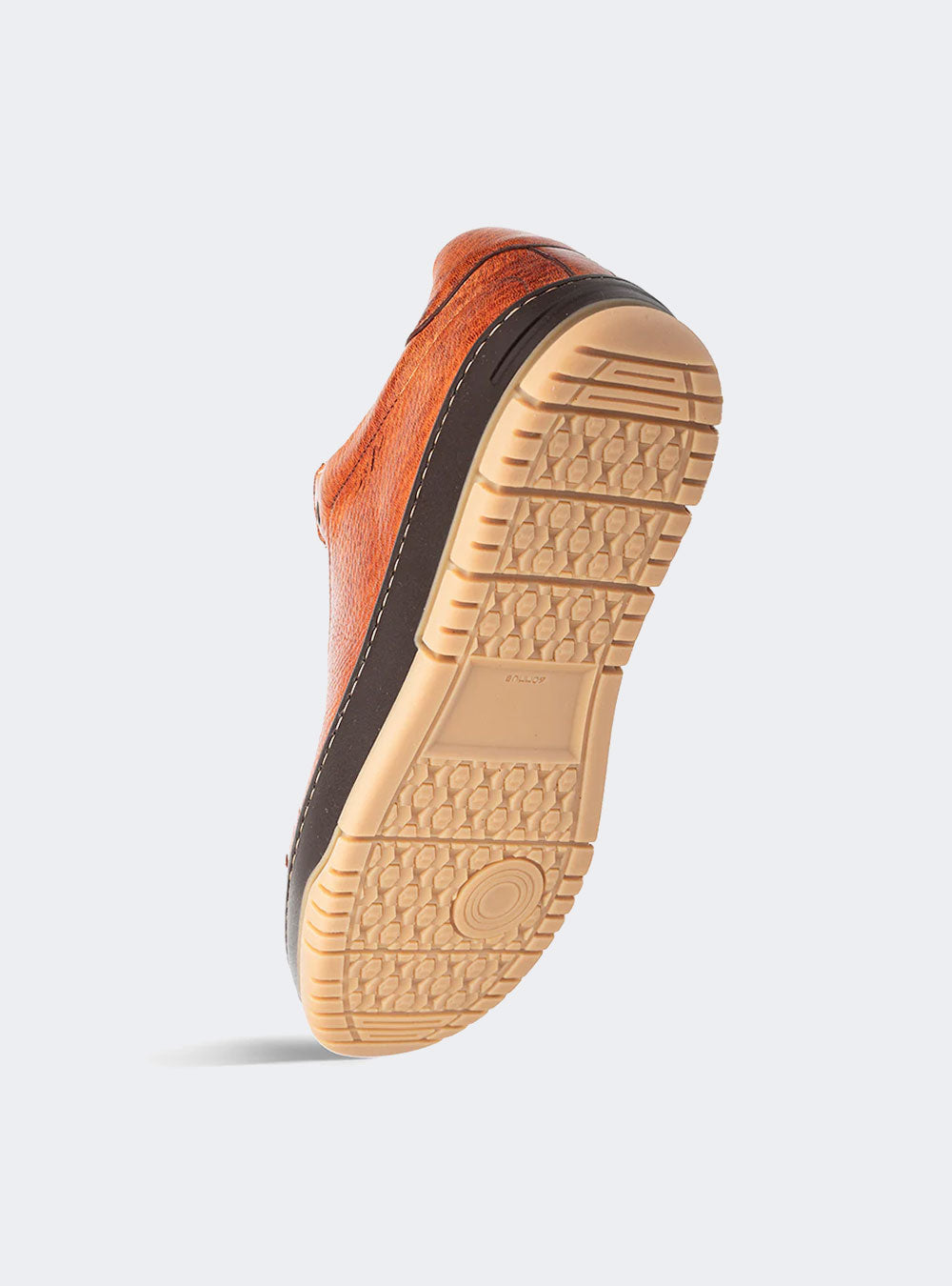 Mezlan Grazia Deerskin Street Sneaker - Dark Cognac