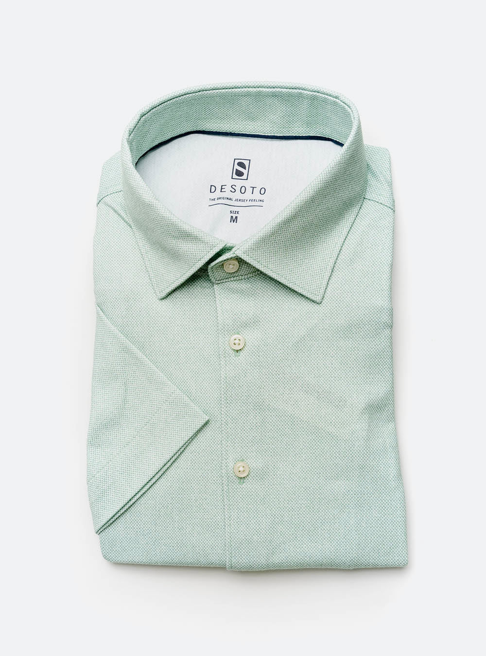 Desoto Short Sleeve Mint Green Shirt