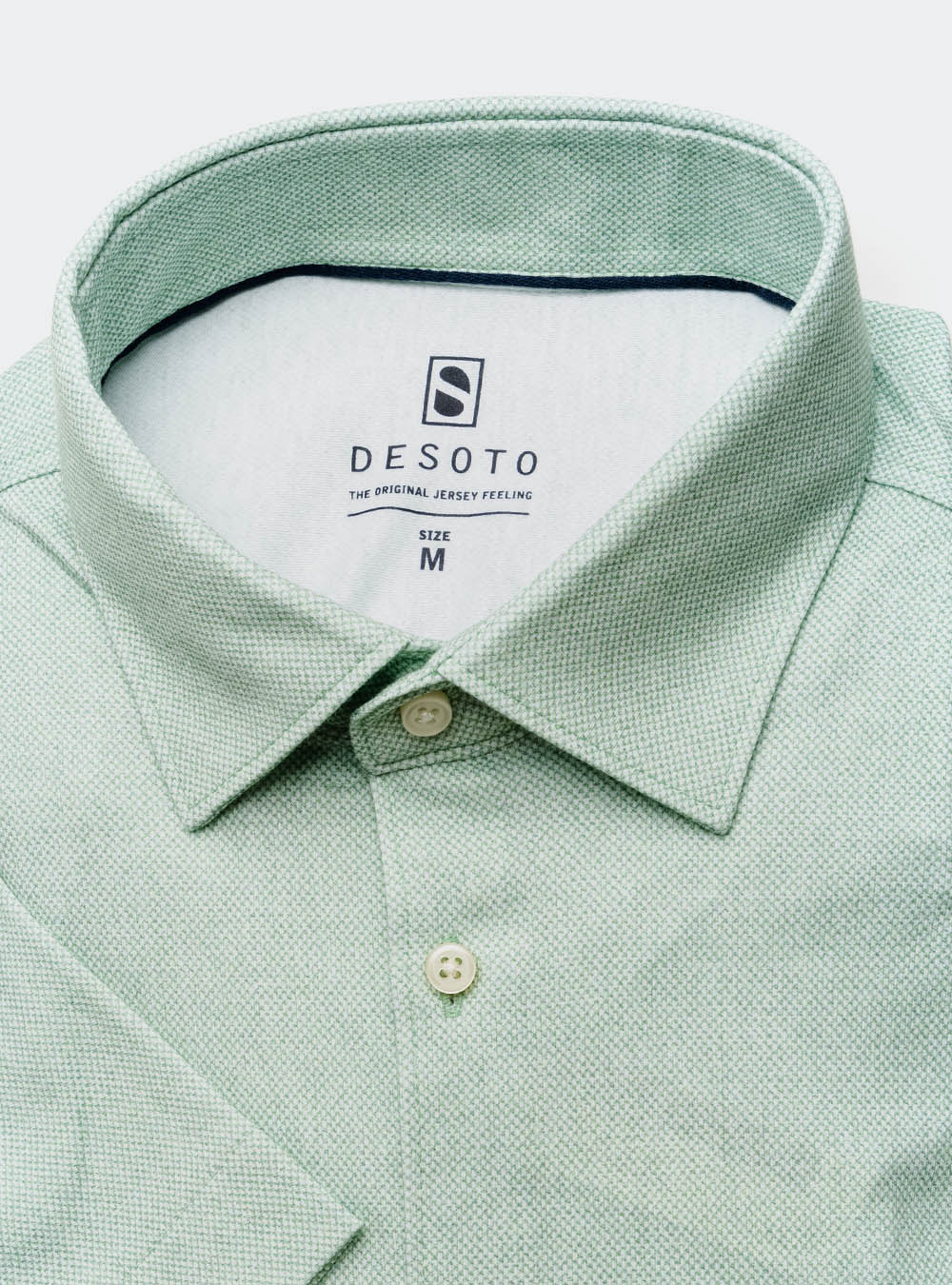 Desoto Short Sleeve Mint Green Shirt