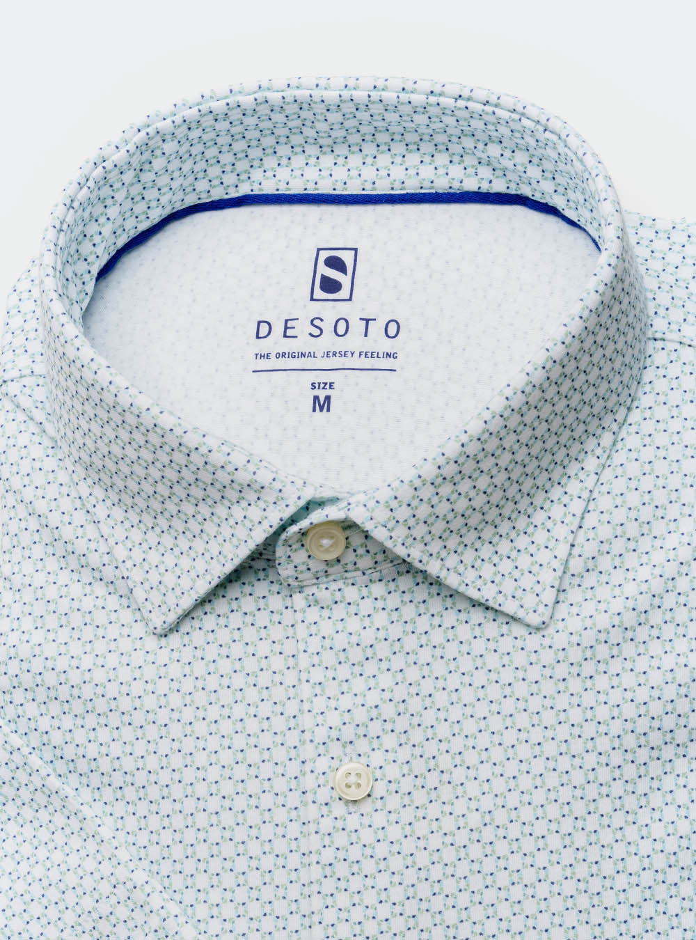 Desoto Short Sleeve Sky Blue Sunburst Shirt