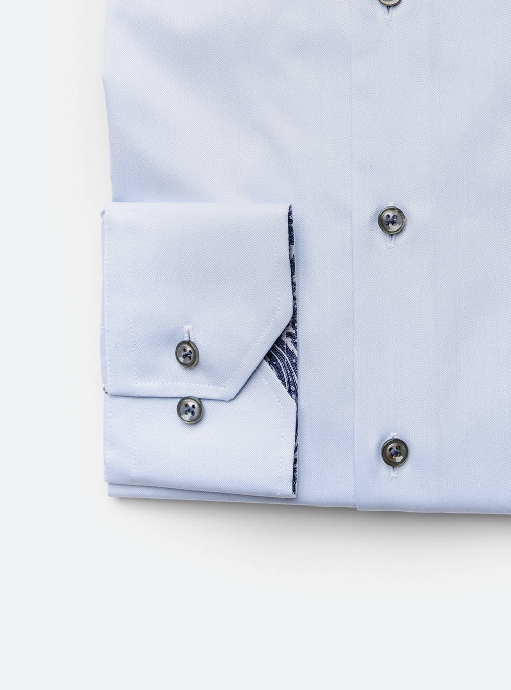 Stenstroms Ice Blue Cotton Shirt