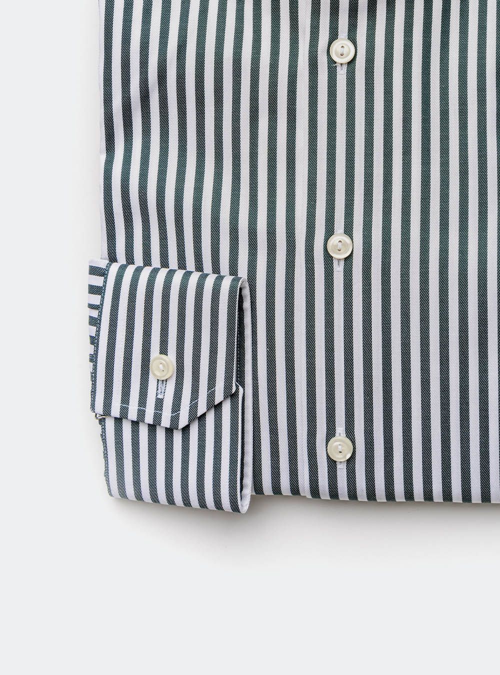 Eton Black and White Stripe Shirt
