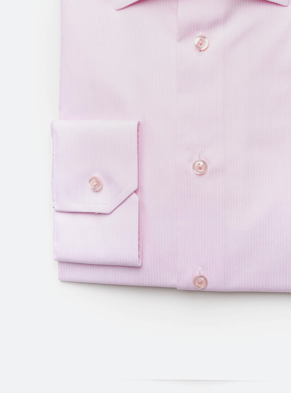 Eton Pink Stripe Cotton Shirt