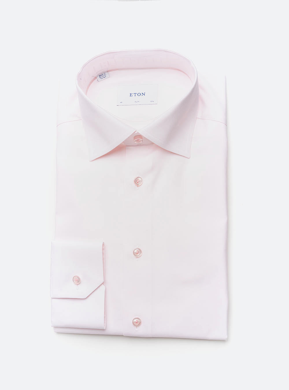 Eton Pink Cotton Shirt