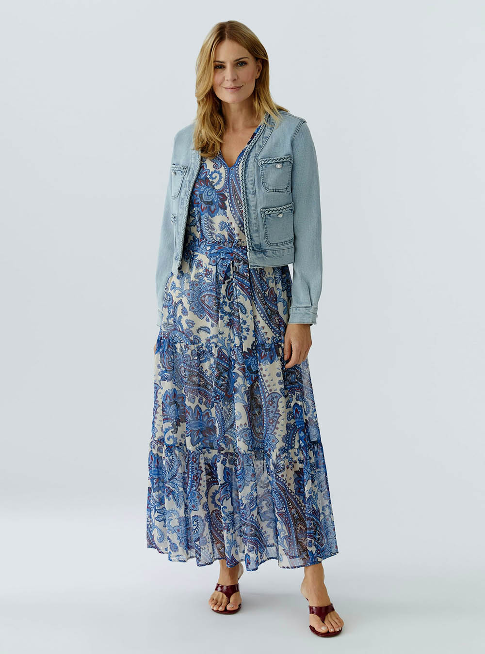 Oui Denim Jacket - Blue