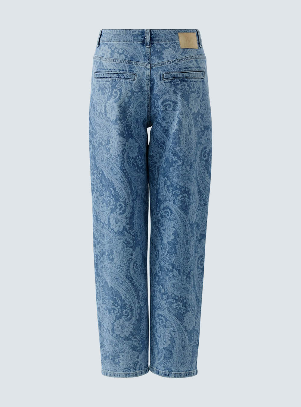 Oui Tapered Jeans - Bright Blue Denim