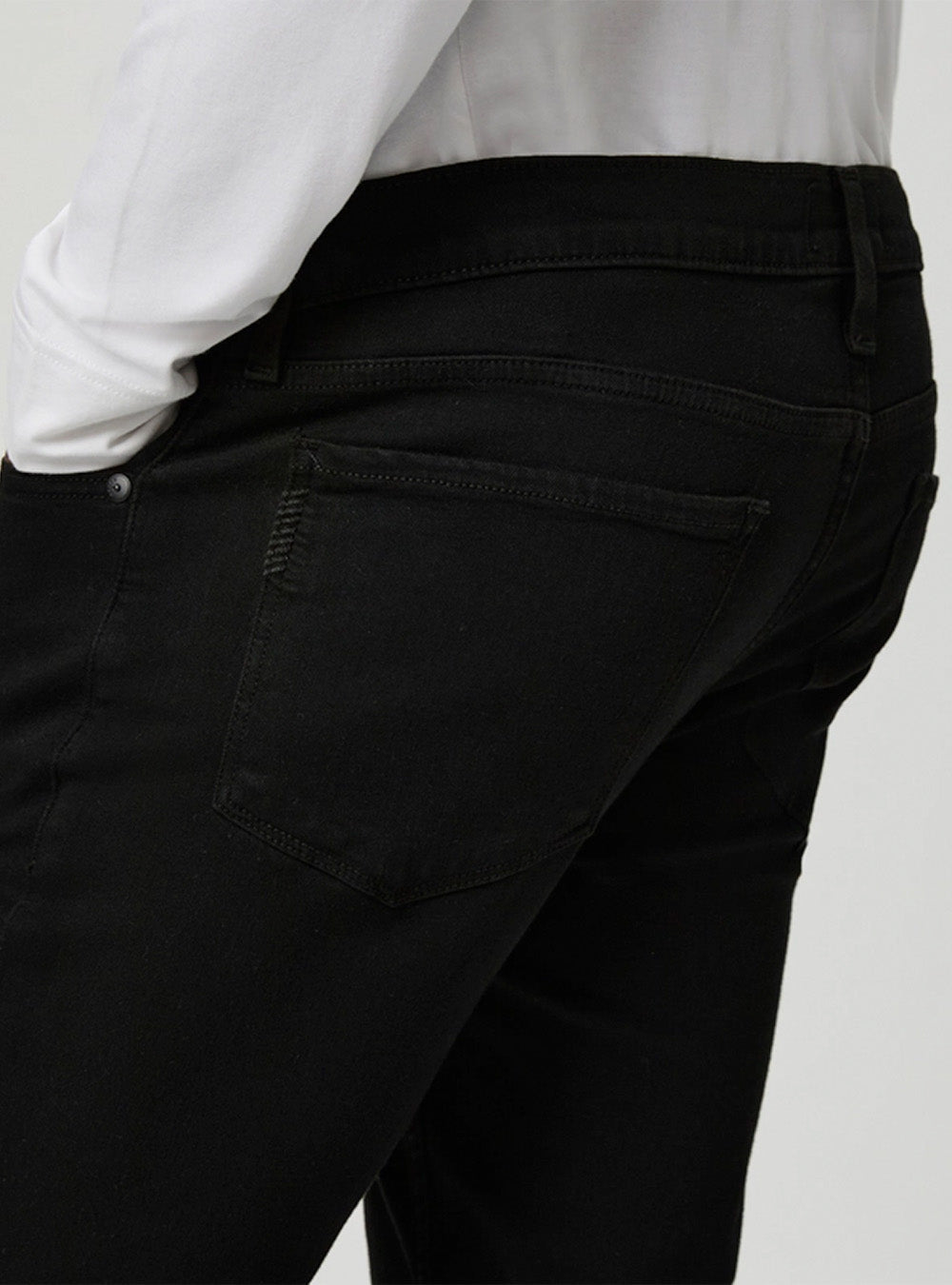 Paige Transcend Lennox Slim Jean - Black Shadow