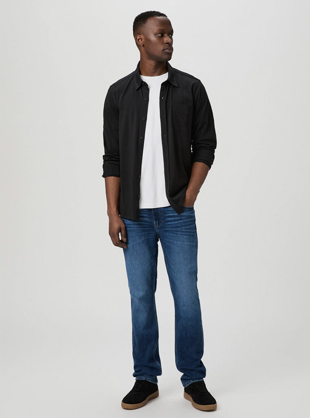 Paige Transcend Vintage Lennox Slim Jean - Combs
