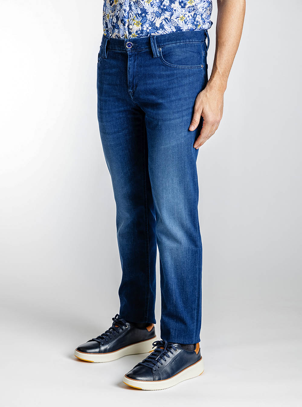 Alberto Deep Indigo Denim