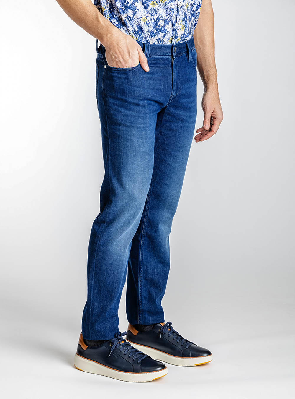 Alberto Deep Indigo Denim