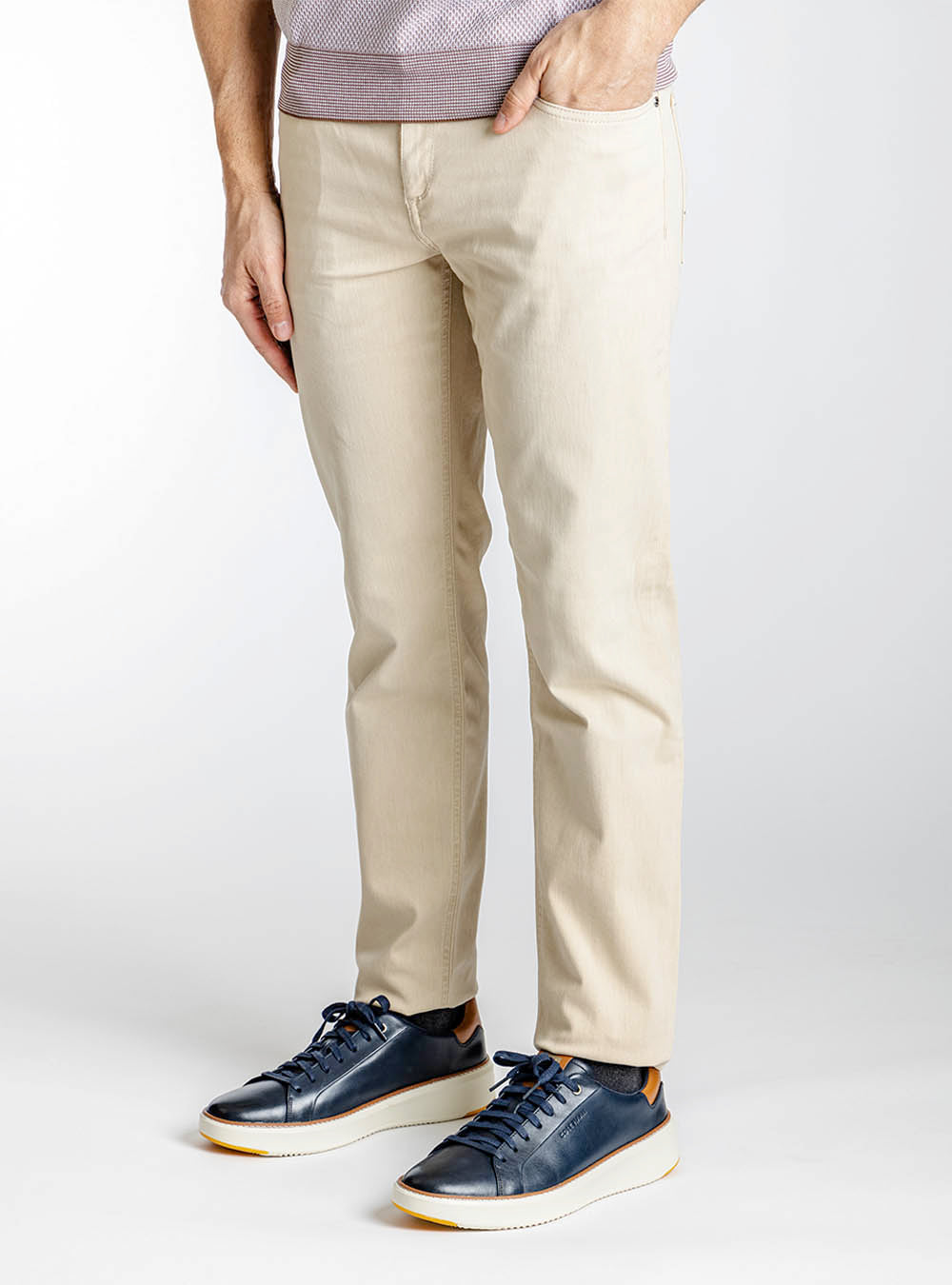 Alberto Light Tan Pants