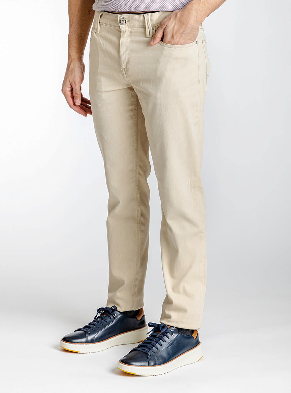 Alberto Light Tan Pants
