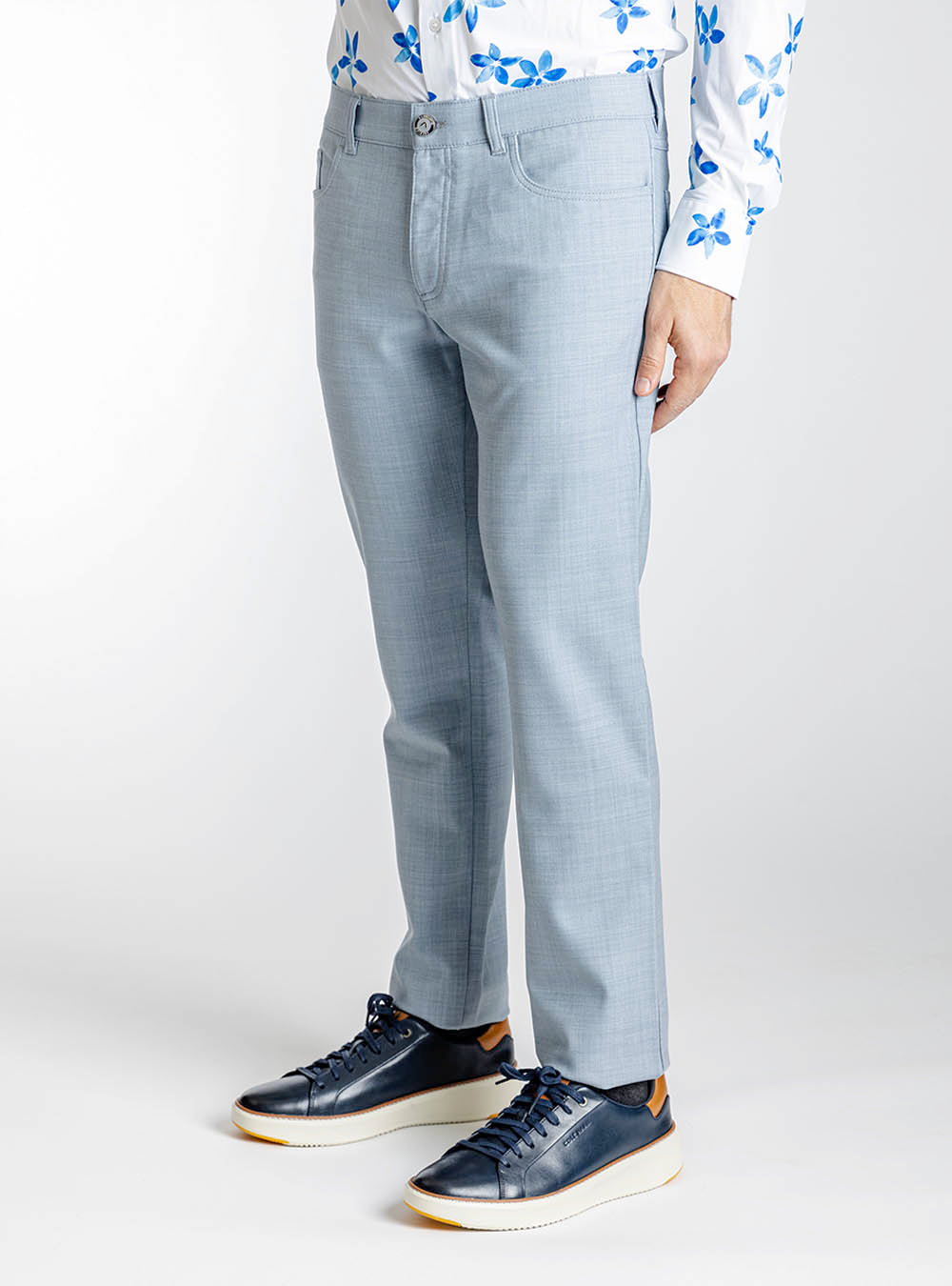 Alberto Light Grey Pants