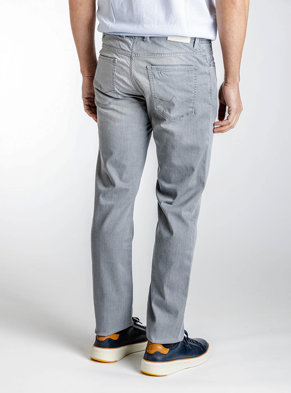 Alberto Graphite Denim