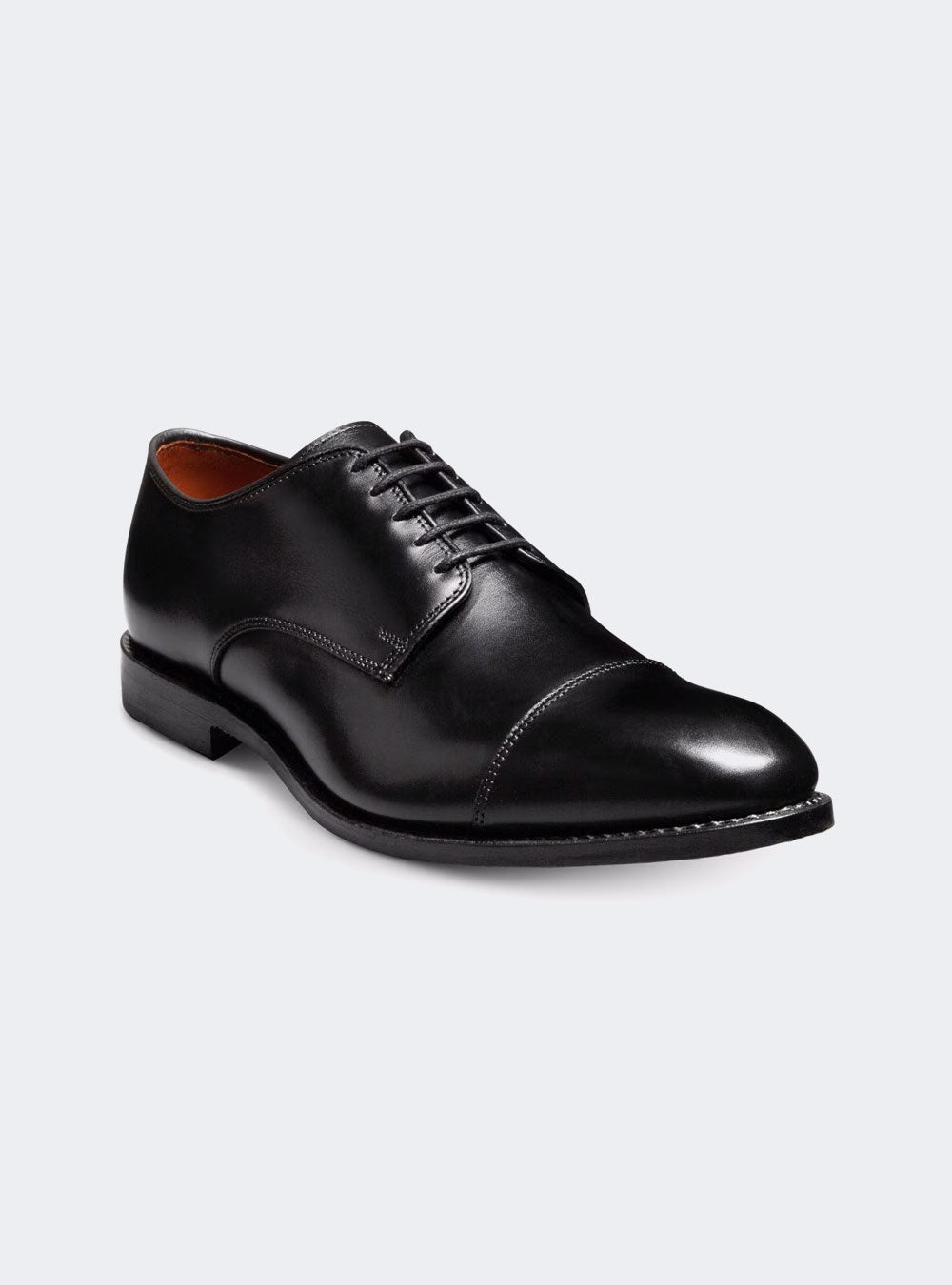 Allen Edmonds Park Avenue Cap-toe Derby Dress Shoe - Black