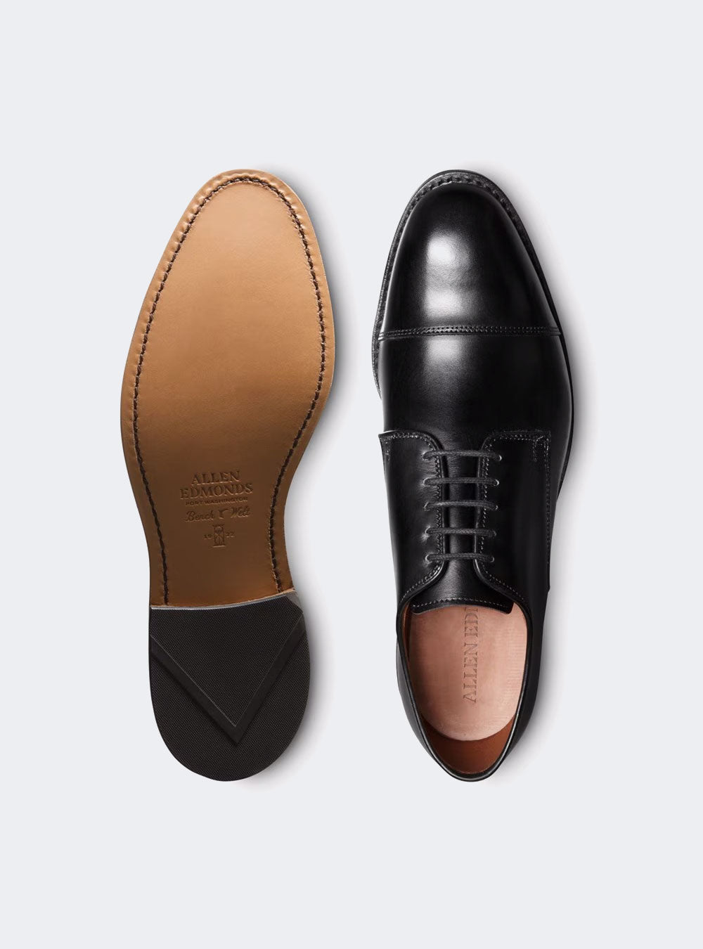 Allen Edmonds Park Avenue 黒 6E ALLEN EDMONDS CANADA PARK AVENUE - BLACK – Rego Bespoke