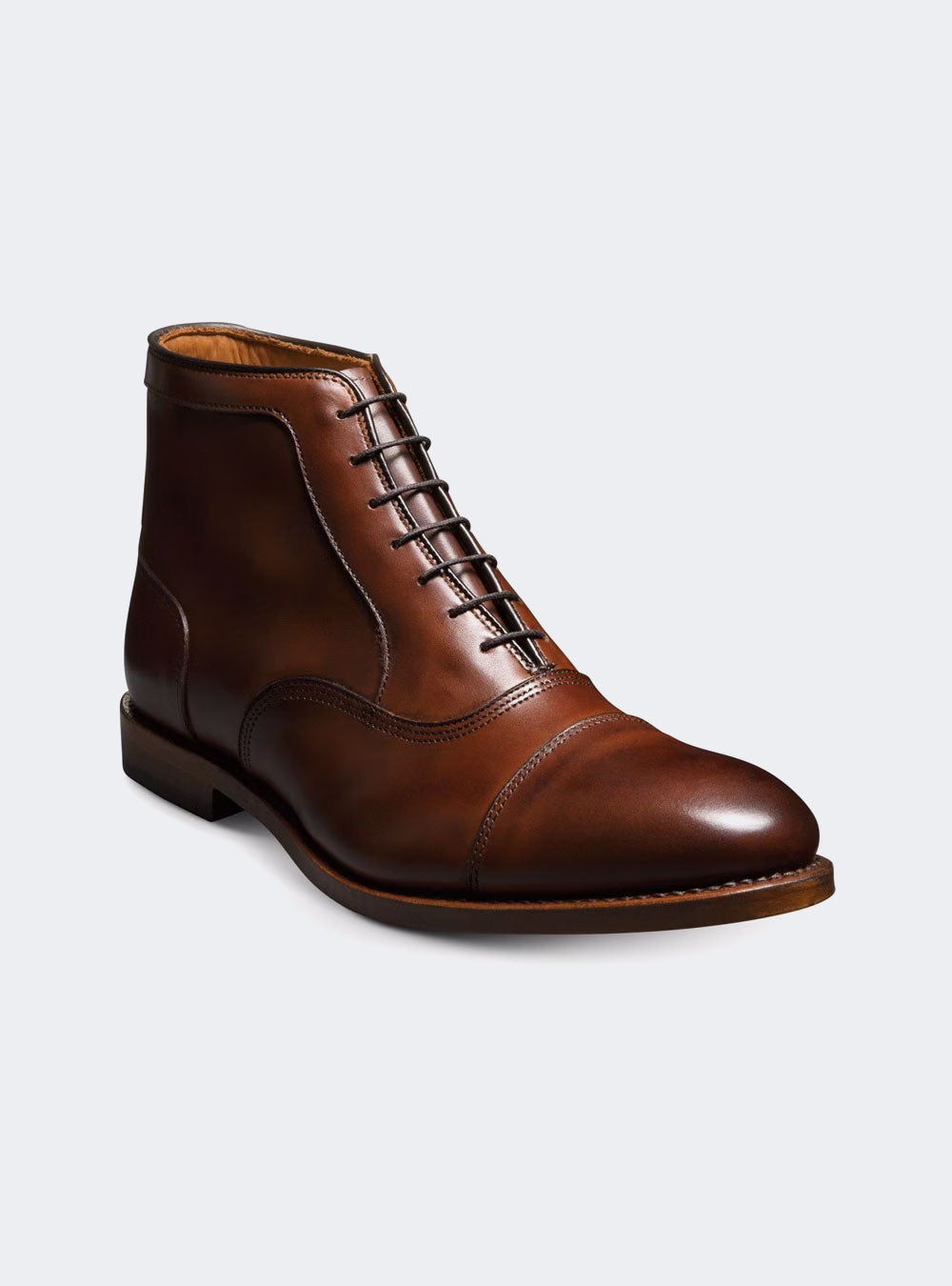 Allen Edmonds Park Avenue Cap-toe Oxford Dress Boot - Chili