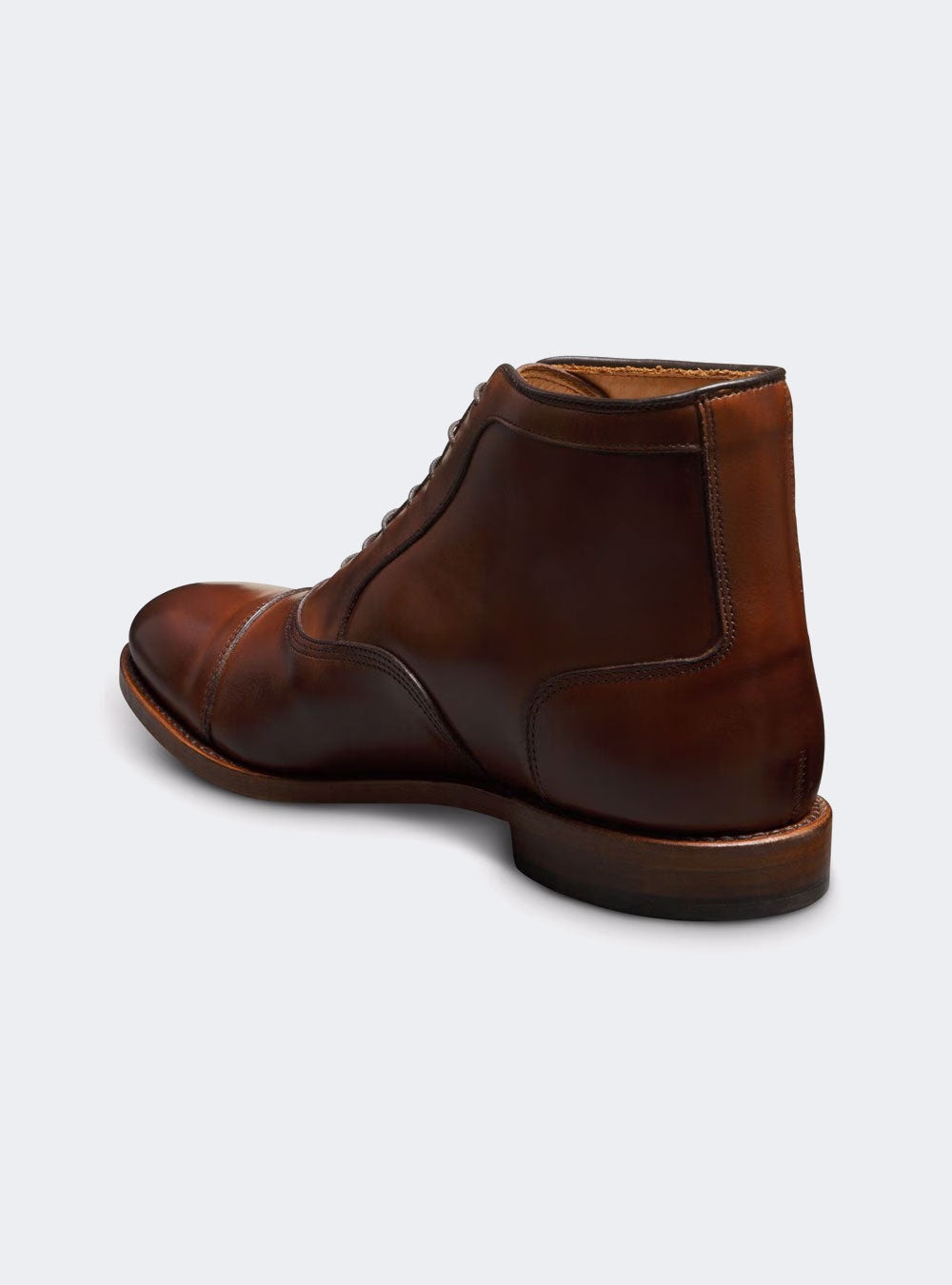 Allen Edmonds Park Avenue Cap-toe Oxford Dress Boot - Chili