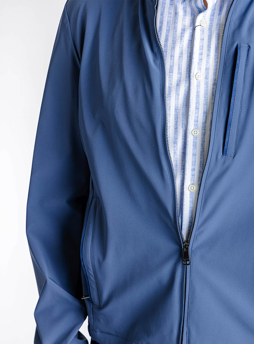 Paul & Shark Light Blue Windbreaker