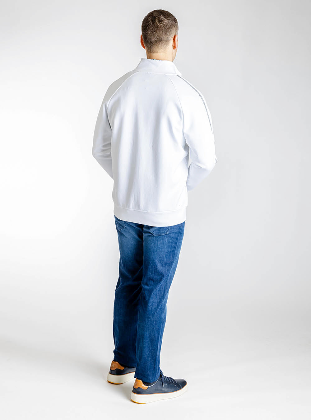 Paul & Shark White Track Jacket