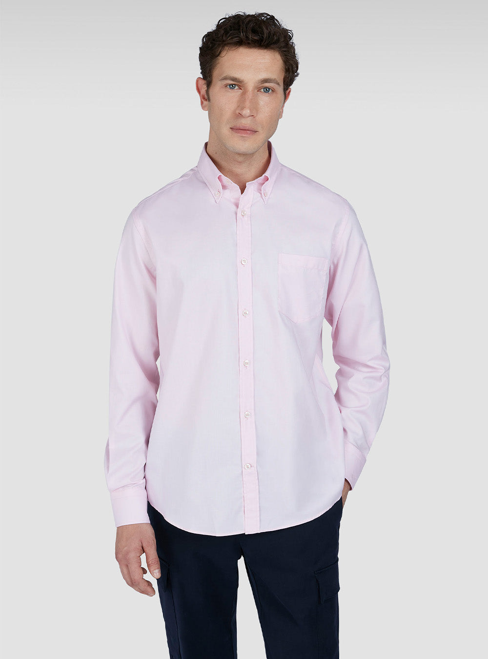 Paul & Shark Summer Oxford Cotton Shirt - Light Pink