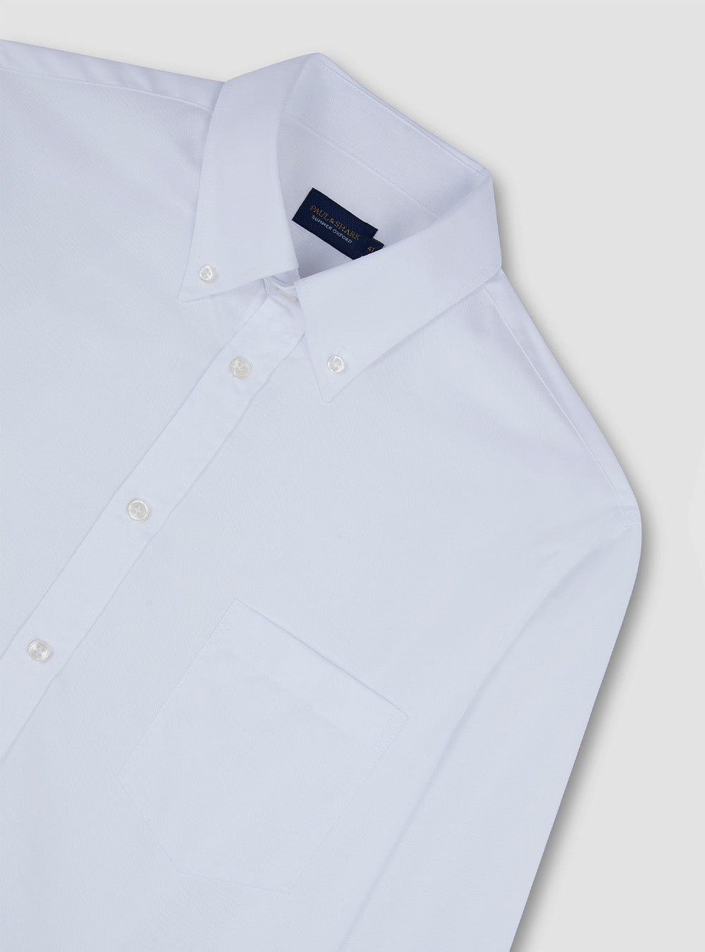 Paul & Shark Summer Oxford Cotton Shirt - White
