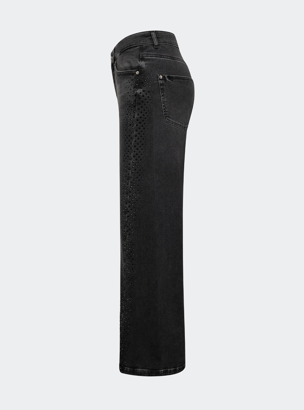 Raffaello Rossi Sventy Crop Bling  - Asphalt