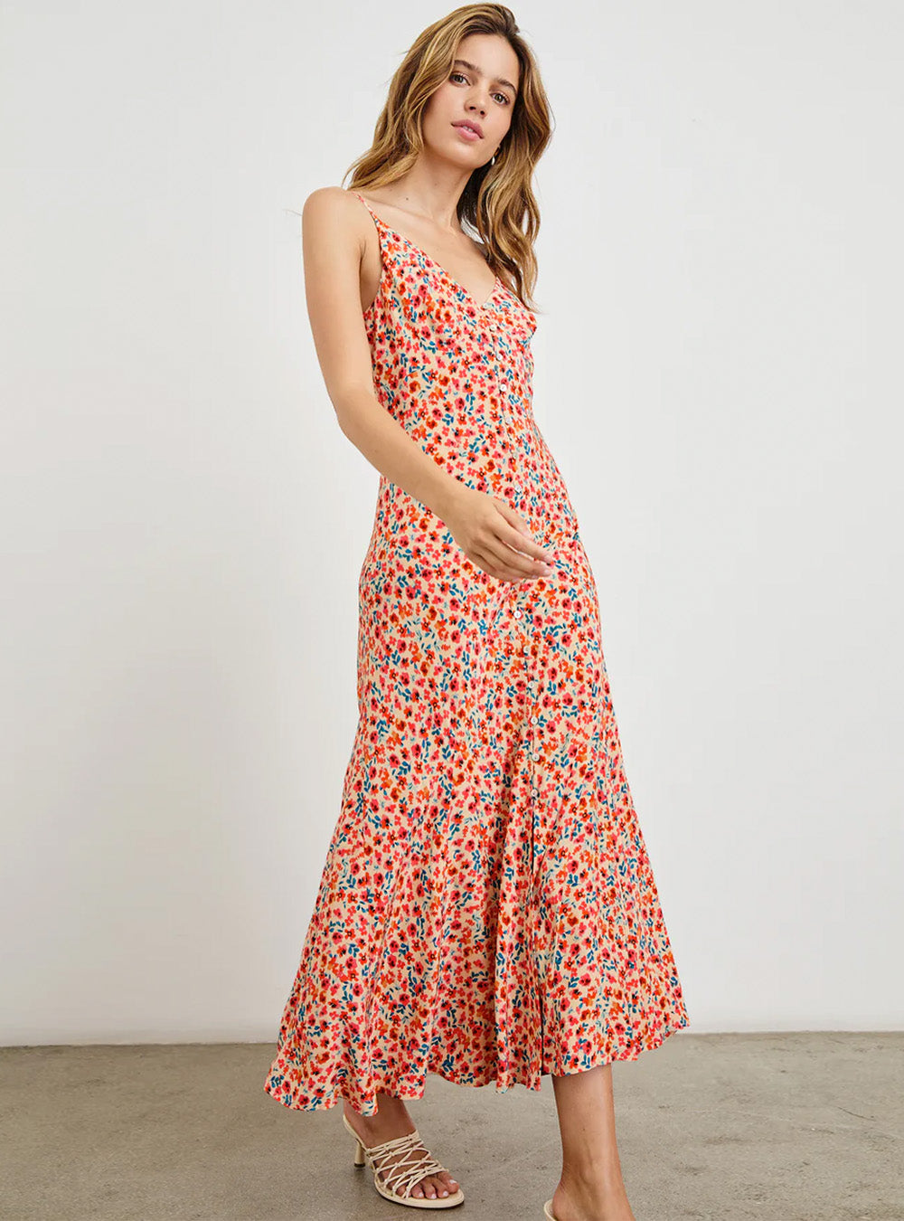 Rails Florian Dress - Red Poppy