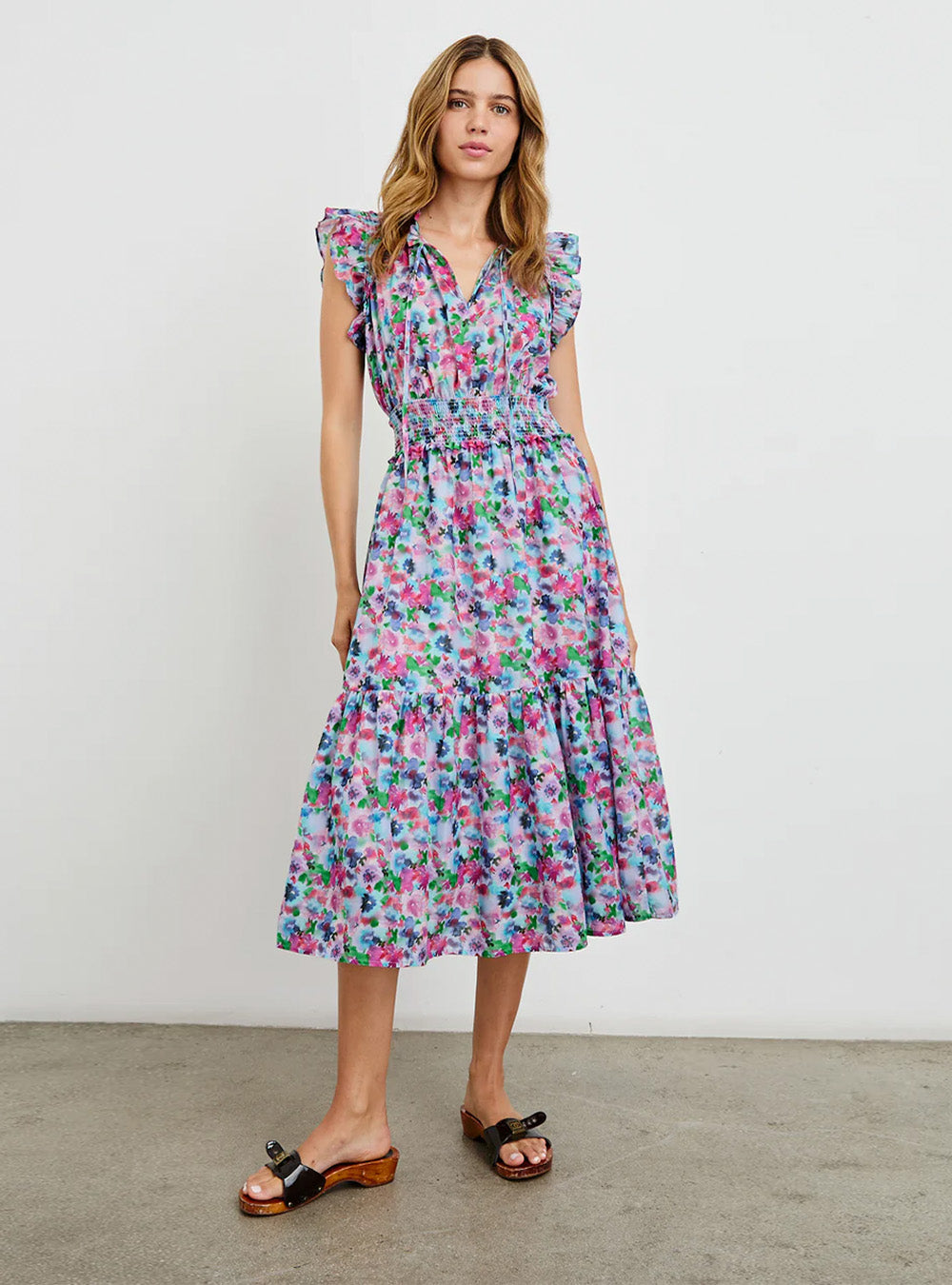 Rails Garden Dress - Spring Meadow