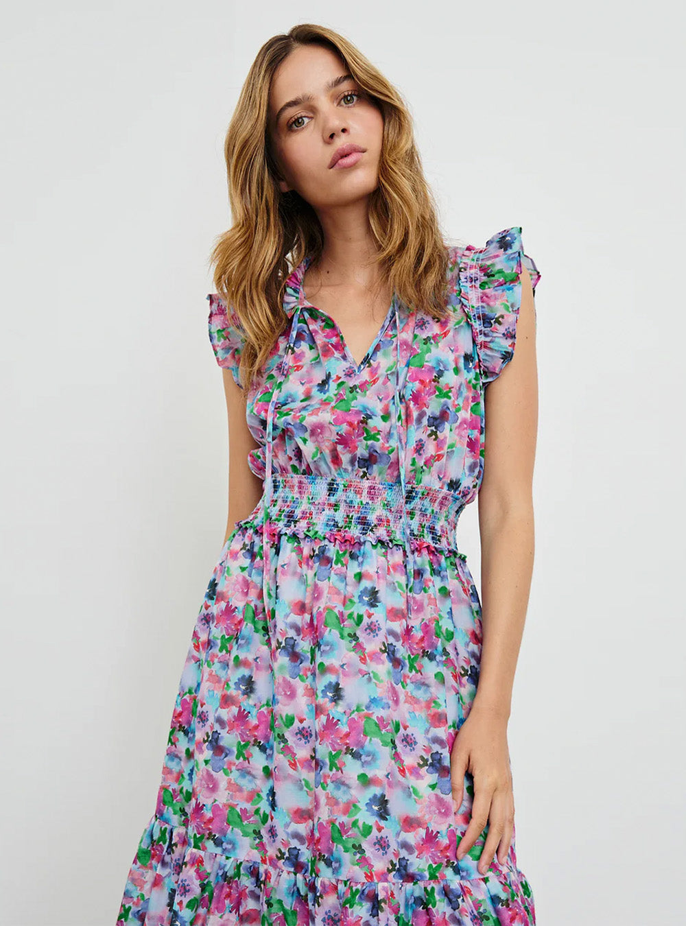 Rails Garden Dress - Spring Meadow
