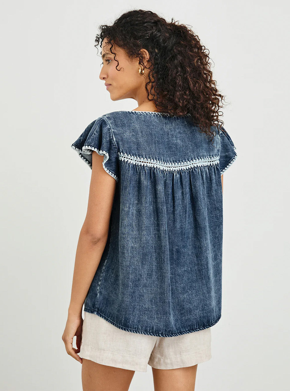 Rails Tafia Top - Classic Blue