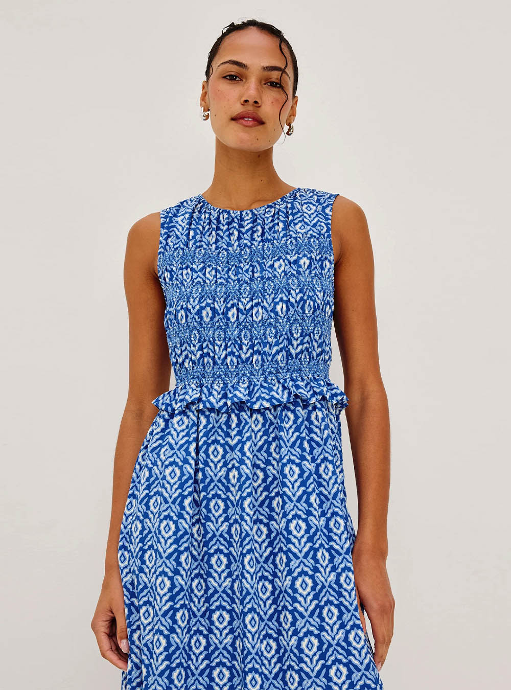 Rails Rialto Dress - Blue Ikat