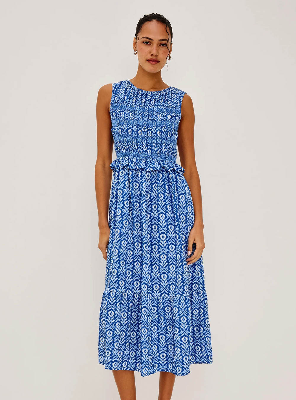 Rails Rialto Dress - Blue Ikat