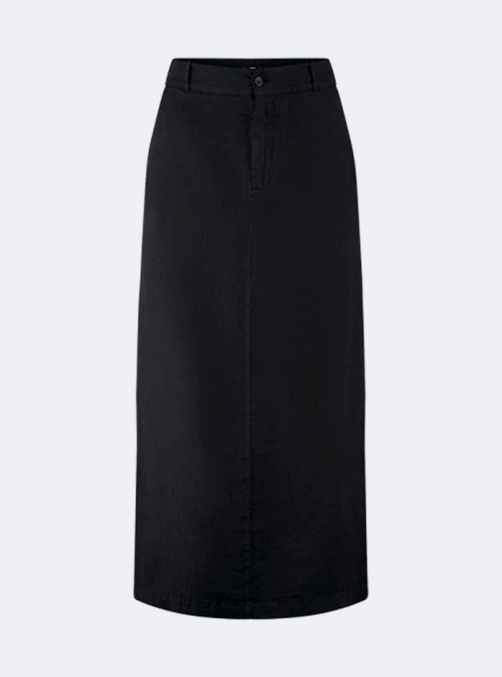 Riani Linen Skirt - Black