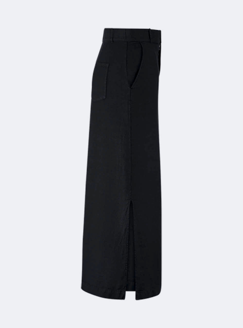 Riani Linen Skirt - Black