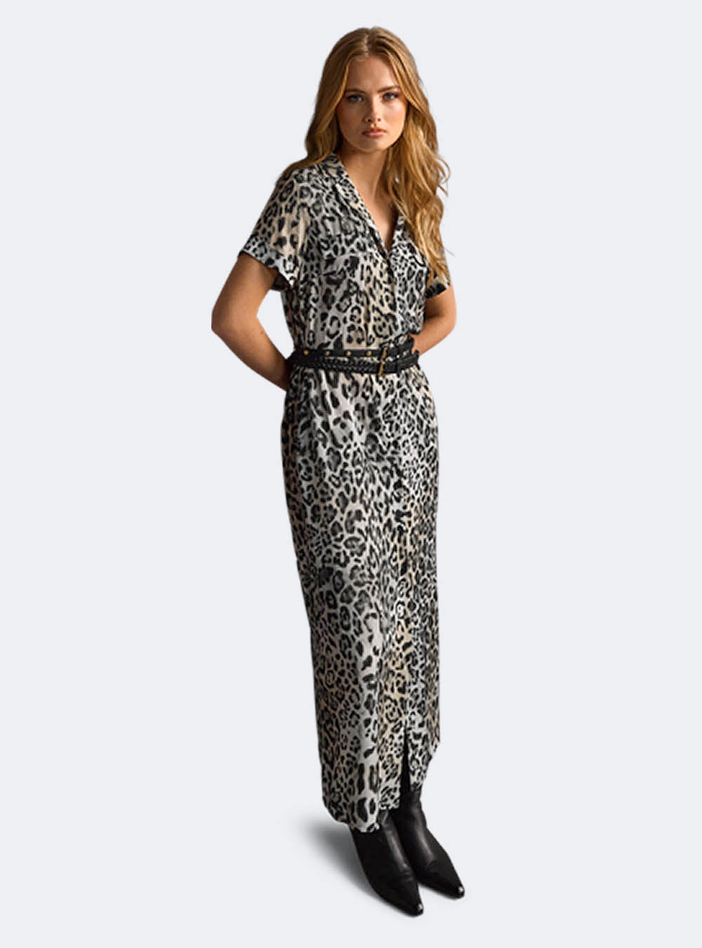 Riani Shirt Dress with Belt