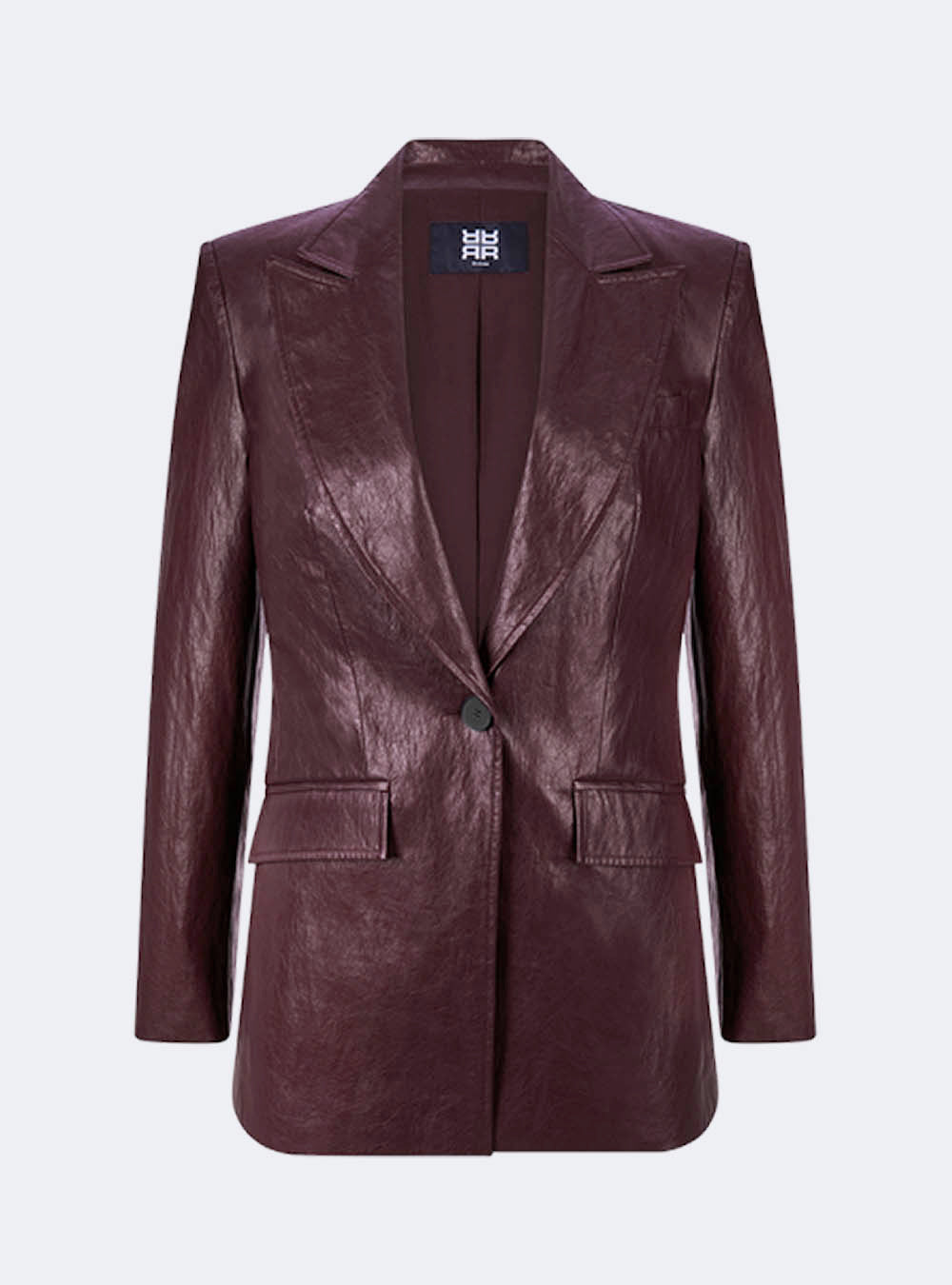 Riani Vegan Leather Blazer