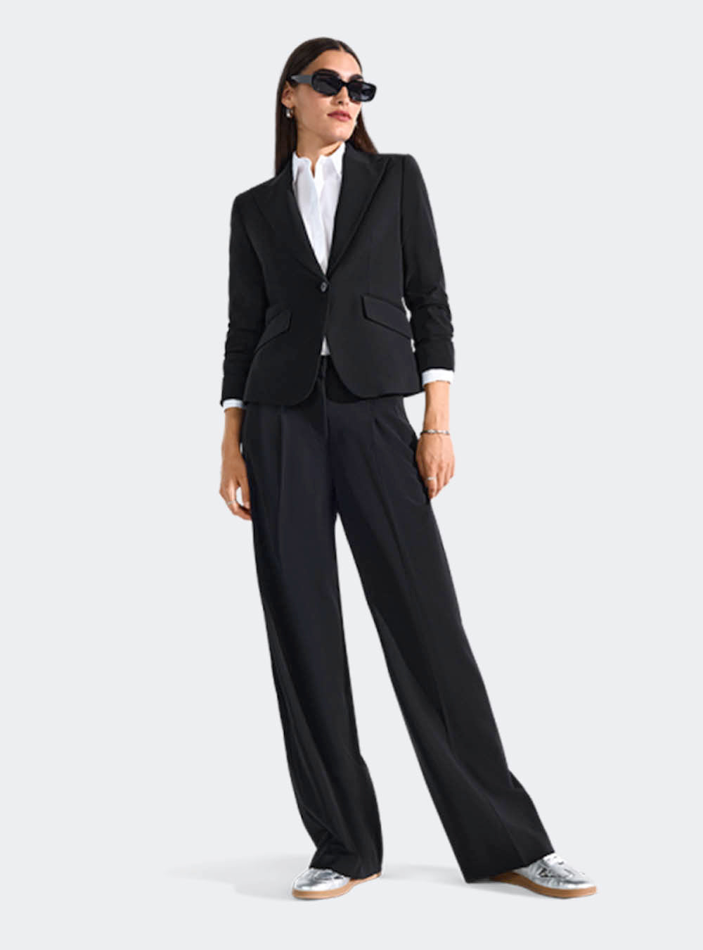 Riani Wide-Fit Trousers - Black