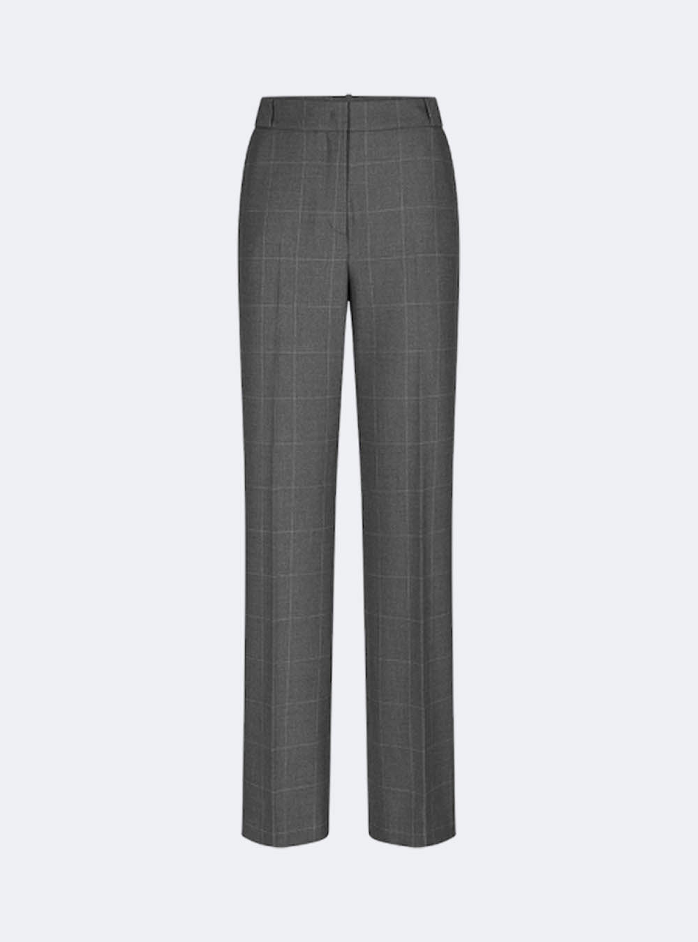 Riani Wide Fit Trousers with Check Pattern