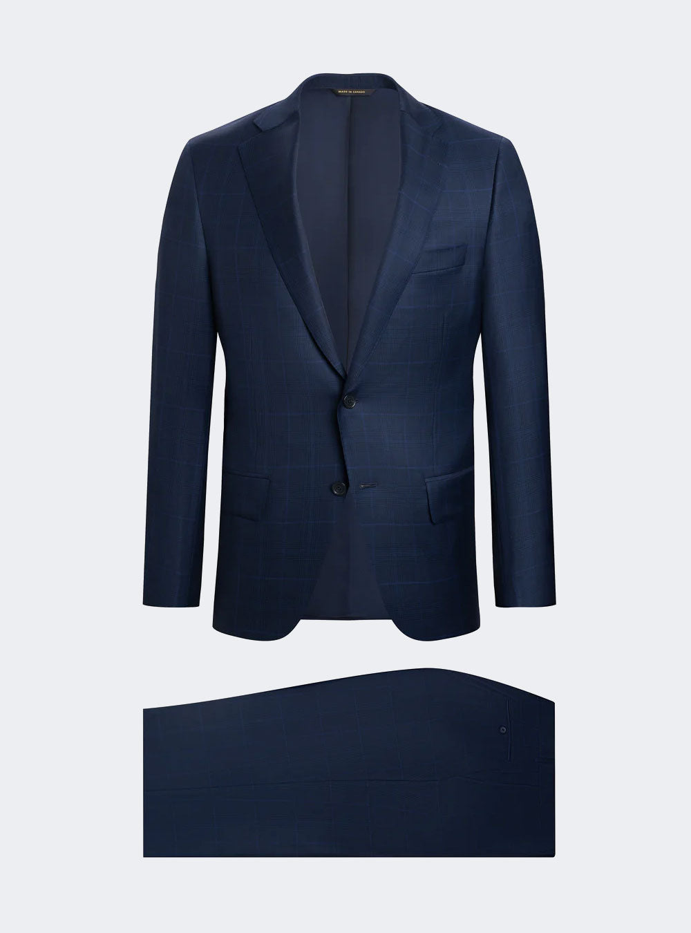 Samuelsohn Midnight Plaid Pure 130s Suit