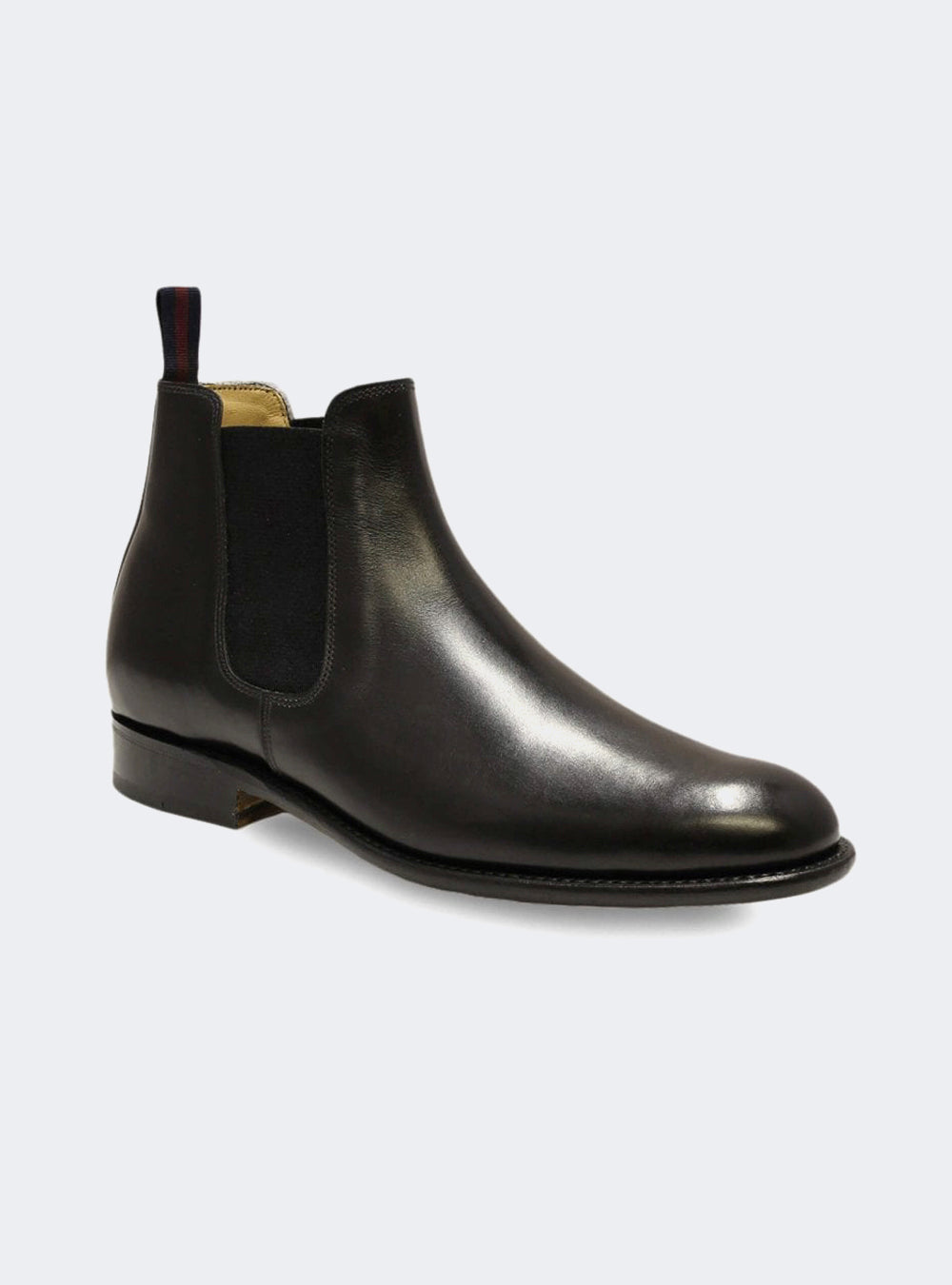 Sanders 1993 Chelsea Dress Boot - Black Calf