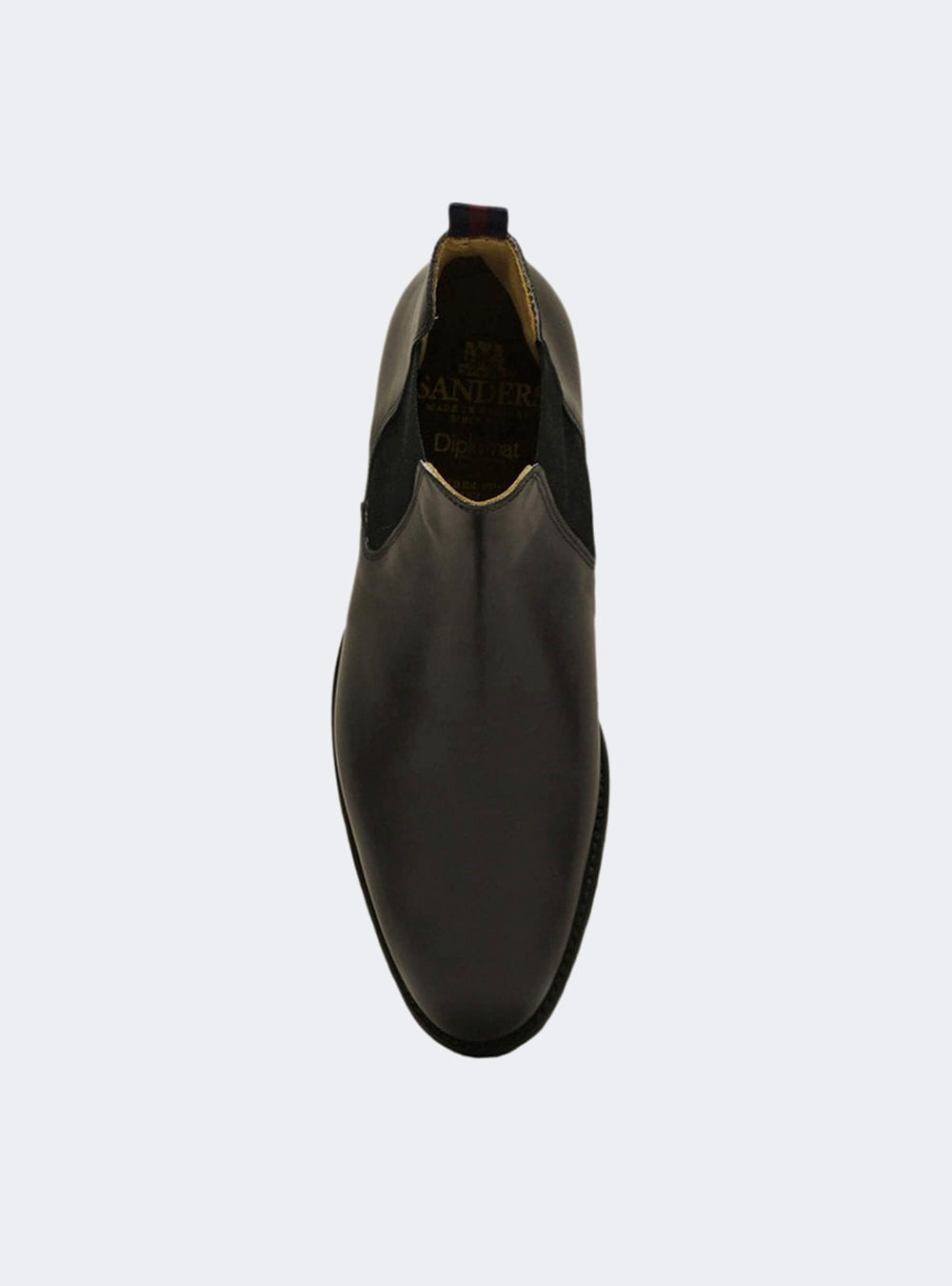 Sanders 1993 Chelsea Dress Boot - Black Calf