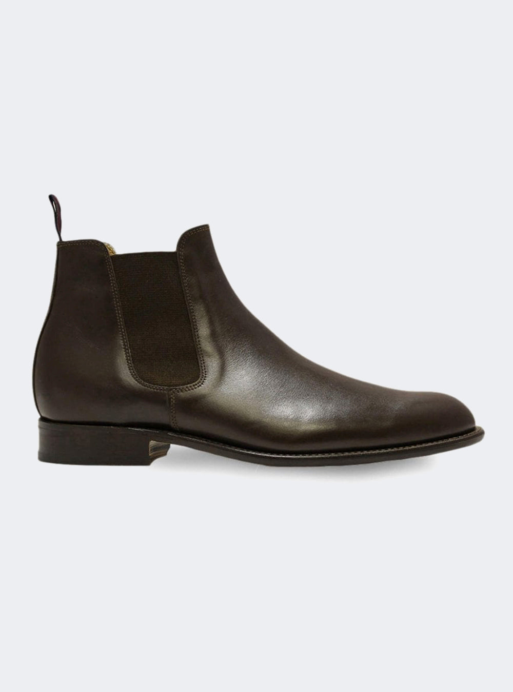 Sanders 1993 Dress Chelsea Boot - Dark Brown Calf