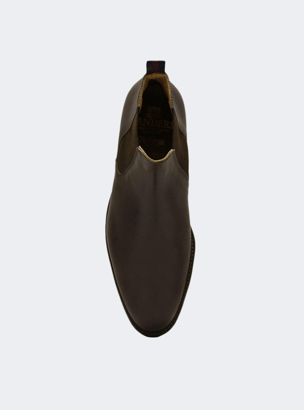 Sanders 1993 Dress Chelsea Boot - Dark Brown Calf