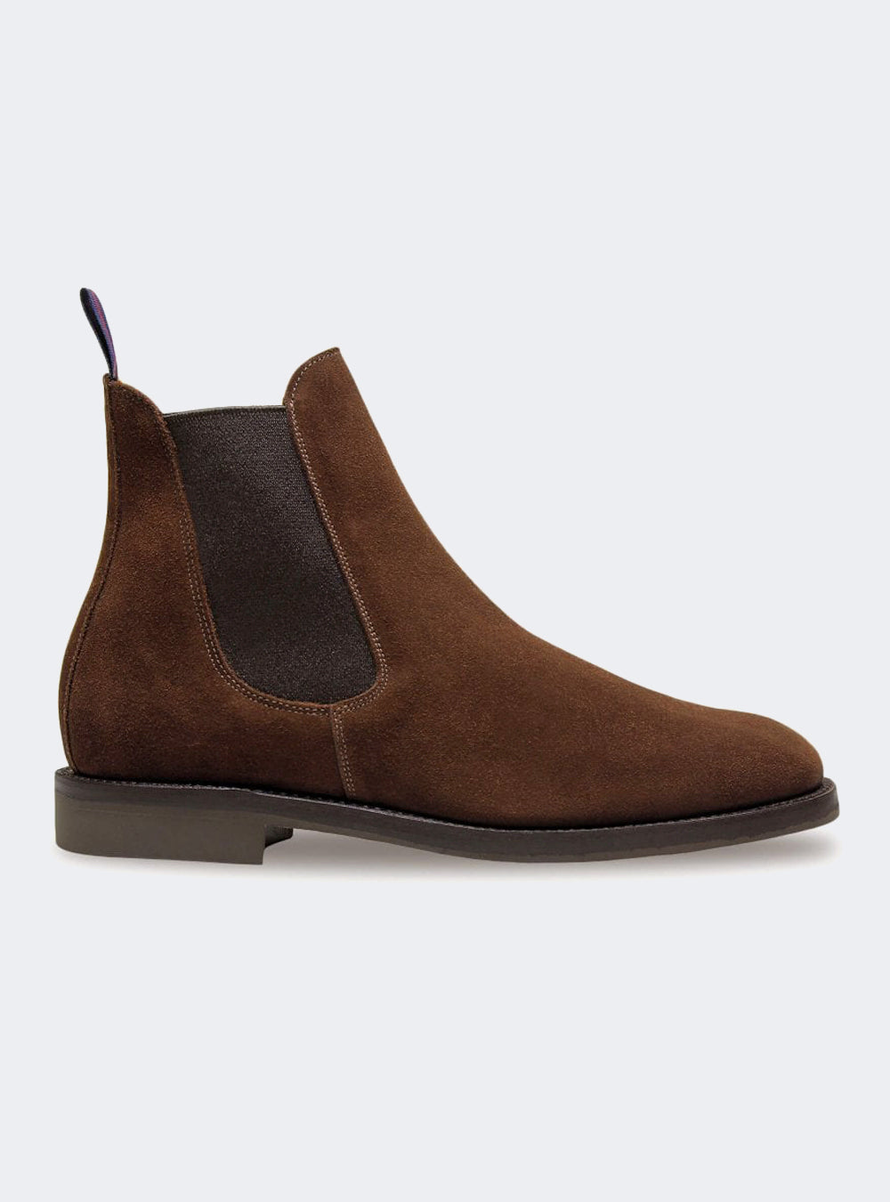 Sanders 2310 Chelsea Boot - Polo Snuff Suede