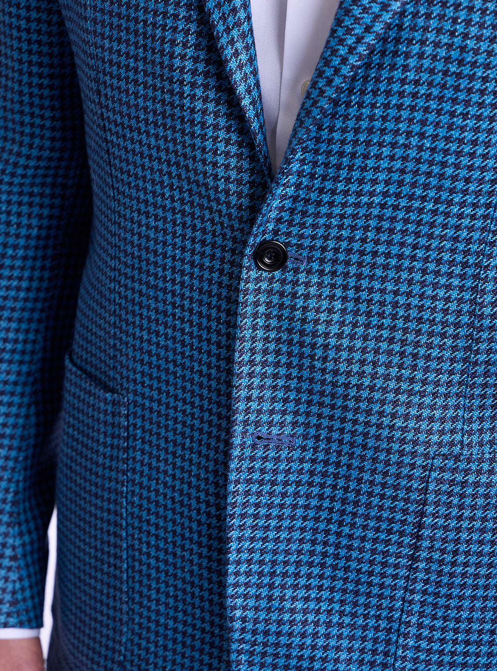 Sartori Blue Houndstooth Sport Jacket
