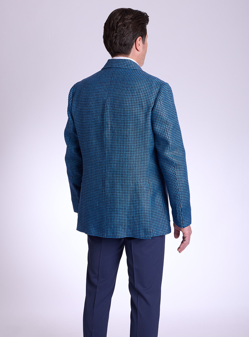 Sartori Blue Houndstooth Sport Jacket