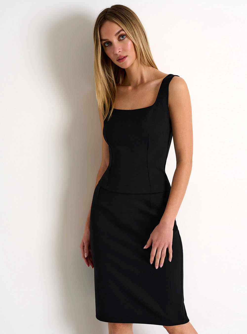 Shan Classic Pencil Skirt - Black