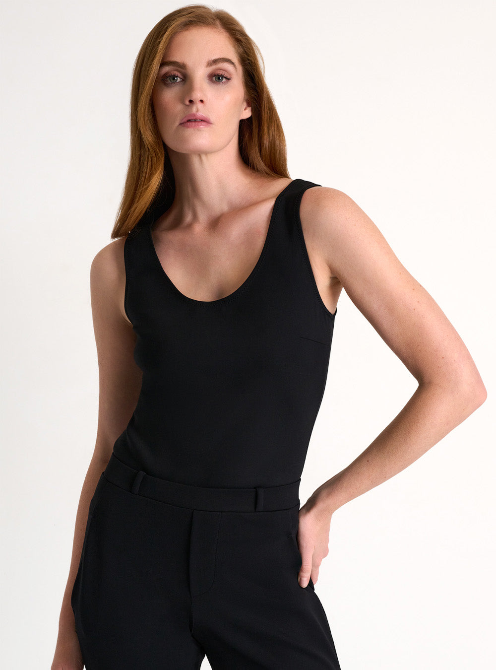 Shan Jersey Top - Black